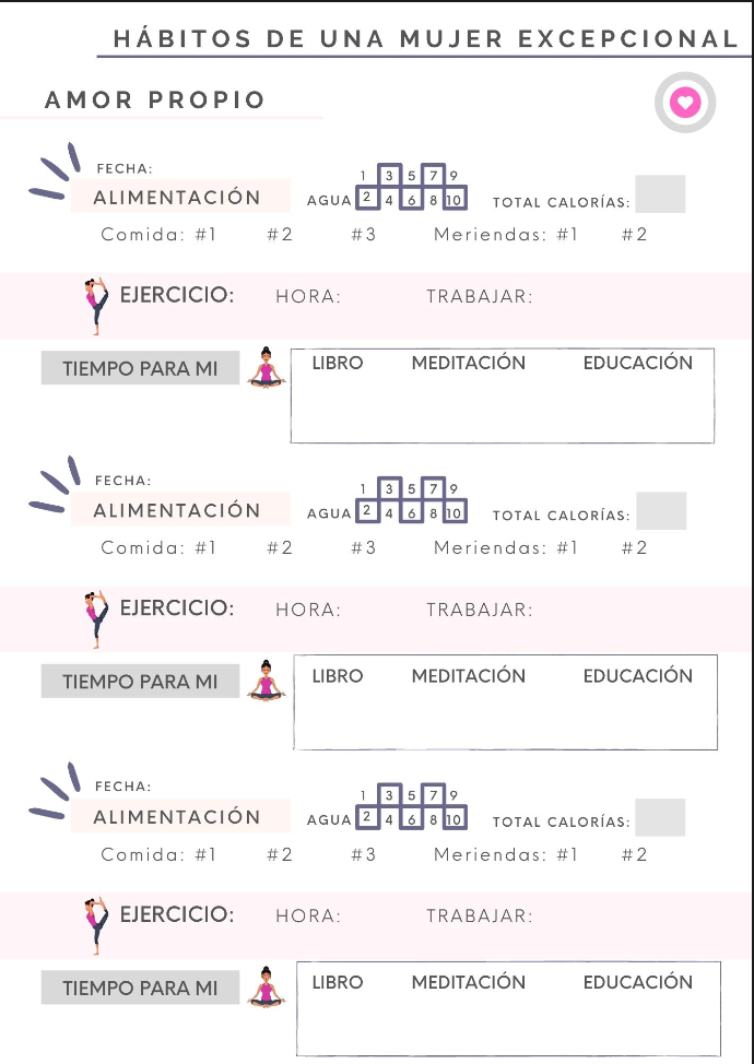 🌸 Hábitos de una mujer excepcional 🌸